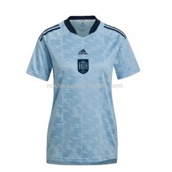 Maillot Espagne Femme Tenue Extérieur 2022 Manche Courte