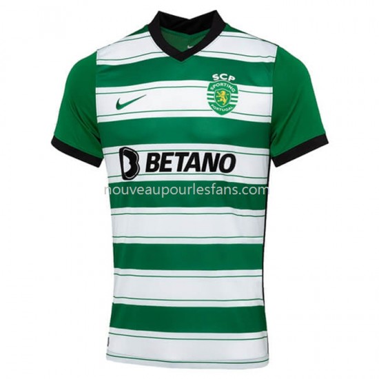 Maillot Sporting CP Tenue Domicile 2022-2023 Manche Courte