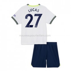 Maillot Tottenham Hotspur Lucas Moura 27 Enfant Tenue Domicile 2022-2023 Manche Courte