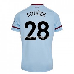 Maillot West Ham United Tomas Tenue Extérieur 2021-2022 Manche Courte