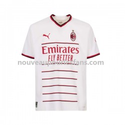 Maillot AC Milan Homme Tenue Extérieur 2022-2023 Manche Courte