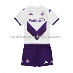 Maillot Fiorentina Enfant Tenue Extérieur 2022-2023 Manche Courte