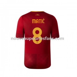 Maillot AS Rome Matic 8 Homme Tenue Domicile 2022-2023 Manche Courte