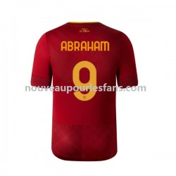 Maillot AS Rome Tammy Abraham 9 Homme Tenue Domicile 2022-2023 Manche Courte