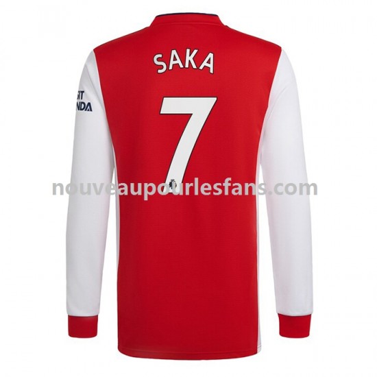 Maillot Arsenal Bukayo Saka 7 Homme Tenue Domicile 2022-2023 Manche Longue