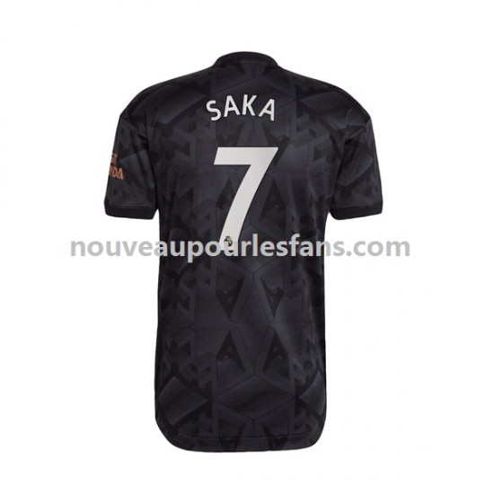 Maillot Arsenal Saka 7 Homme Tenue Extérieur 2022-2023 Manche Courte