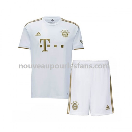 Maillot Bayern Munich Enfant Tenue Extérieur 2022-2023 Manche Courte