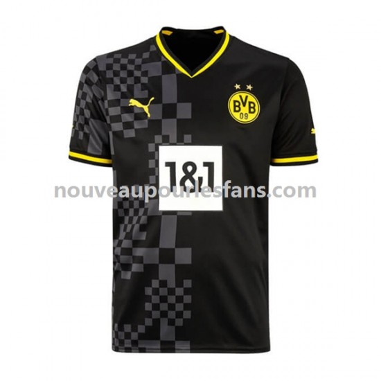 Maillot Borussia Dortmund Homme Tenue Extérieur 2022-2023 Manche Courte