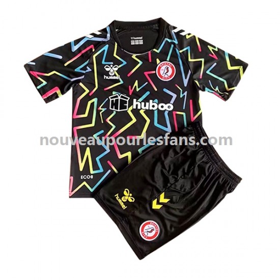 Maillot Bristol City Gardien Enfant Tenue Domicile 2022-2023 Manche Courte