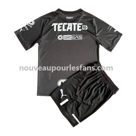 Maillot CF Monterrey Gardien Enfant Tenue Extérieur 2022-2023 Manche Courte