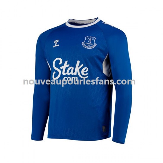 Maillot Everton Homme Tenue Domicile 2022-2023 Manche Longue