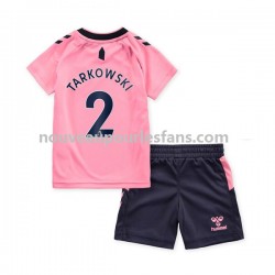 Maillot Everton James Tarkowski 2 Enfant Tenue Extérieur 2022-2023 Manche Courte