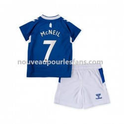Maillot Everton McNeil 7 Enfant Tenue Domicile 2022-2023 Manche Courte