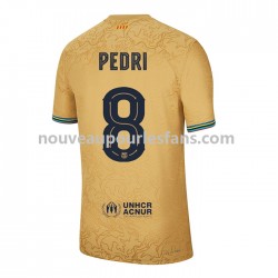 Maillot FC Barcelone Pedri 8 Homme Tenue Extérieur 2022-2023 Manche Courte