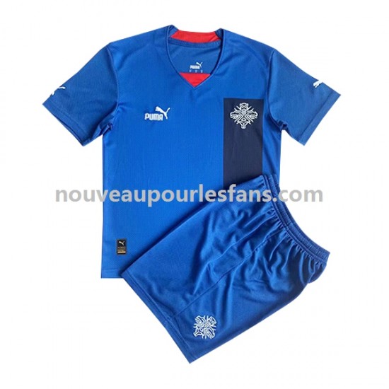 Maillot Islande Enfant Tenue Domicile 2022 Manche Courte