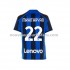 Maillot Inter Milan Henrikh Mkhitaryan 22 Homme Tenue Domicile 2022-2023 Manche Courte