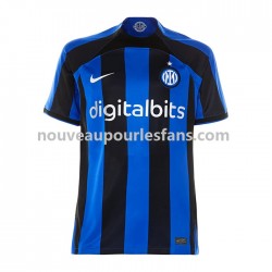 Maillot Inter Milan Homme Tenue Domicile 2022-2023 Manche Courte