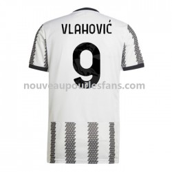 Maillot Juventus Vlahovic 9 Homme Tenue Domicile 2022-2023 Manche Courte