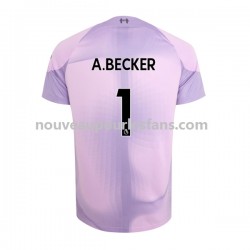 Maillot Liverpool Alisson Becker 1 Gardien Homme Tenue Domicile 2022-2023 Manche Courte