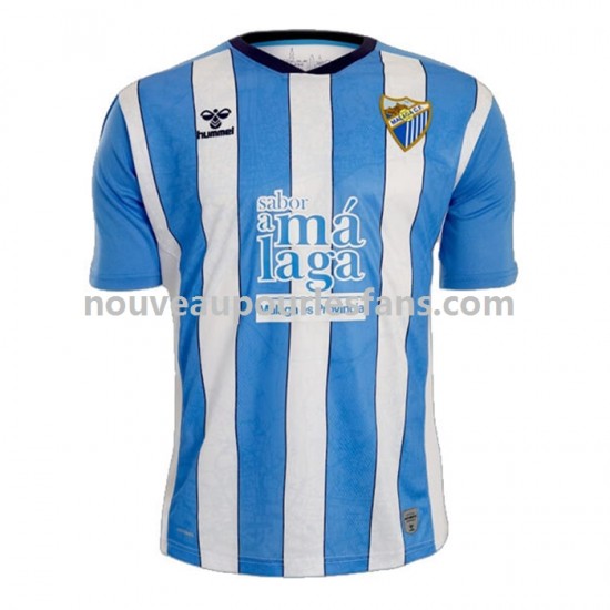 Maillot Málaga CF Homme Tenue Domicile 2022-2023 Manche Courte