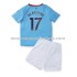 Maillot Manchester City De Bruyne 17 Enfant Tenue Domicile 2022-2023 Manche Courte