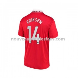 Maillot Manchester United Christian Eriksen 14 Homme Tenue Domicile 2022-2023 Manche Courte