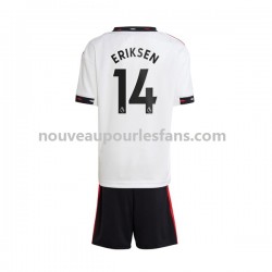 Maillot Manchester United Christian Eriksen 14 Enfant Tenue Extérieur 2022-2023 Manche Courte
