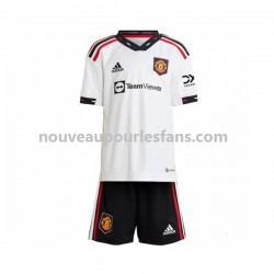 Maillot Manchester United Enfant Tenue Extérieur 2022-2023 Manche Courte