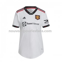 Maillot Manchester United Femme Tenue Extérieur 2022-2023 Manche Courte