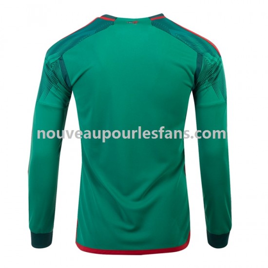 Maillot Mexique Homme Tenue Domicile Coupe du Monde 2022 Manche Longue
