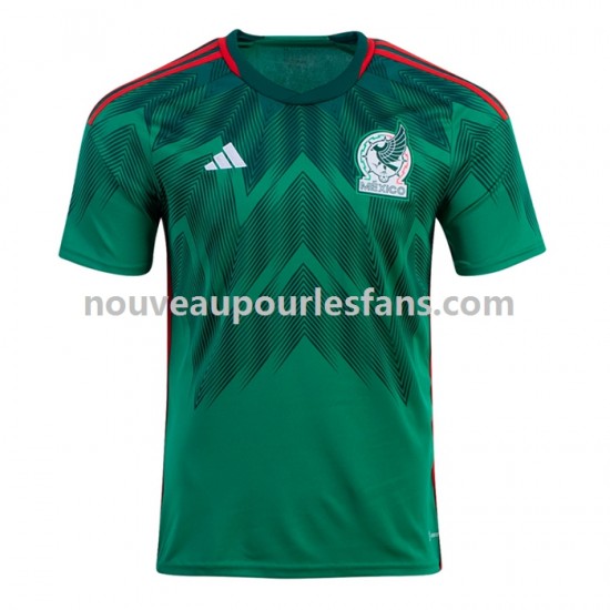Maillot Mexique Homme Tenue Domicile Coupe du Monde 2022 Manche Courte