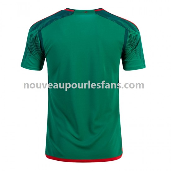 Maillot Mexique Homme Tenue Domicile Coupe du Monde 2022 Manche Courte