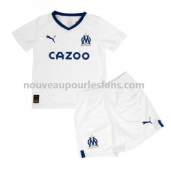 Maillot Olympique de Marseille Enfant Tenue Domicile 2022-2023 Manche Courte