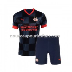 Maillot PSV Eindhoven Enfant Tenue Extérieur 2022-2023 Manche Courte