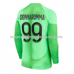 Maillot Paris Saint-Germain Gianluigi Donnarumma 99 Gardien Homme Tenue Domicile 2022-2023 Manche Longue