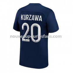 Maillot Paris Saint-Germain Kurzawa 20 Homme Tenue Domicile 2022-2023 Manche Courte