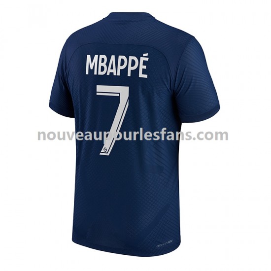 Maillot Paris Saint-Germain Mbappé 7 Homme Tenue Domicile 2022-2023 Manche Courte