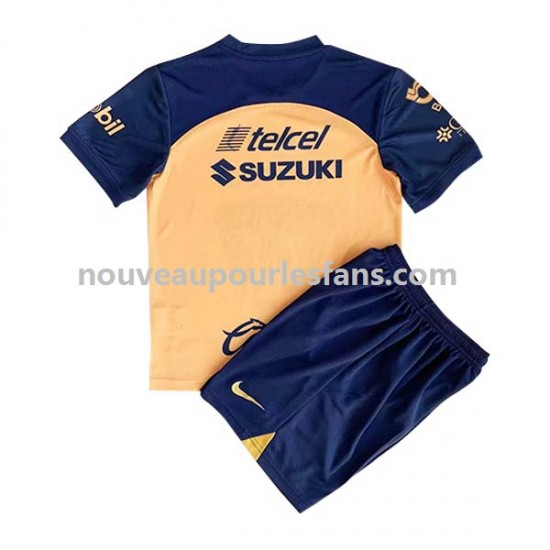 Maillot Pumas UNAM Enfant Tenue Extérieur 2022-2023 Manche Courte