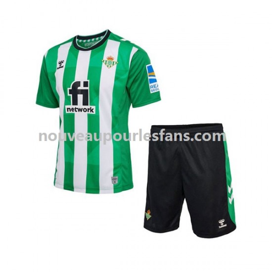 Maillot Real Betis Enfant Tenue Domicile 2022-2023 Manche Courte