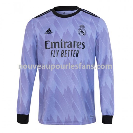 Maillot Real Madrid Homme Tenue Extérieur 2022-2023 Manche Longue