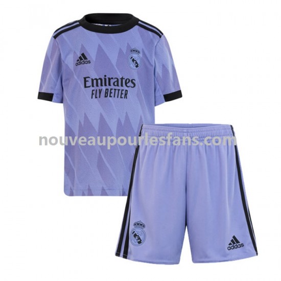 Maillot Real Madrid Enfant Tenue Extérieur 2022-2023 Manche Courte