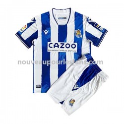 Maillot Real Sociedad Enfant Tenue Domicile 2022-2023 Manche Courte