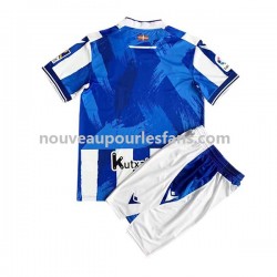 Maillot Real Sociedad Enfant Tenue Domicile 2022-2023 Manche Courte