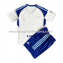 Maillot Real Zaragoza Enfant Tenue Domicile 2022-2023 Manche Courte