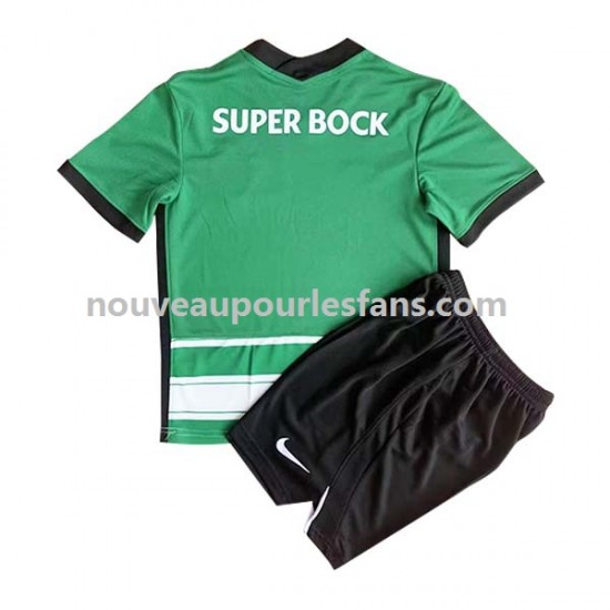 Maillot Sporting CP Enfant Tenue Domicile 2022-2023 Manche Courte