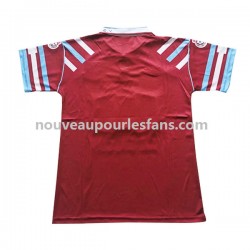 Maillot West Ham United Rétro Homme Tenue Domicile 1991-1992 Manche Courte