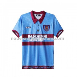 Maillot West Ham United Rétro Homme Tenue Domicile 1995-1996 Manche Courte