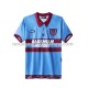 Maillot West Ham United Rétro Homme Tenue Domicile 1995-1996 Manche Courte