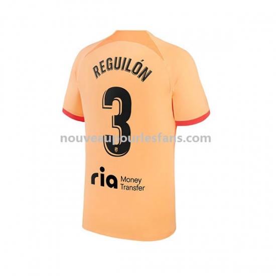 Maillot Atlético Madrid Sergio Reguilon 3 Homme Tenue 3ème 2022-2023 Manche Courte