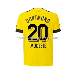 Maillot Borussia Dortmund Anthony Modeste 20 Homme Tenue Domicile 2022-2023 Manche Courte
